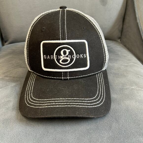 Garth Brooks Adult‎ Baseball Hat SnapBack Mesh Adjustable Signature 7  truck - Picture 1 of 8